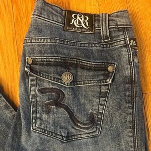 Rock & Republic Dark Wash Denim-size 6